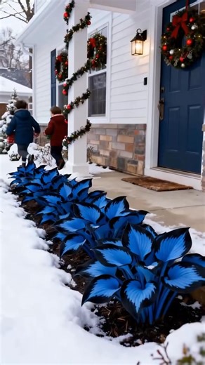 Looking for a striking touch to elevate your garden? 🌟 This stunning blue hosta is not your average plant! With its vibrant blue leaves and bold contrasts, it's a must-have for adding drama and color to your space. 💙 ✨ Key Features: Unique Appearance: The striking blue leaves bring an otherworldly feel to any garden. Easy to Maintain: Thrives in shaded areas, perfect for low-maintenance gardening. Perfect Statement Piece: Create a beautiful focal point in your backyard or garden space. 🌱 Brin