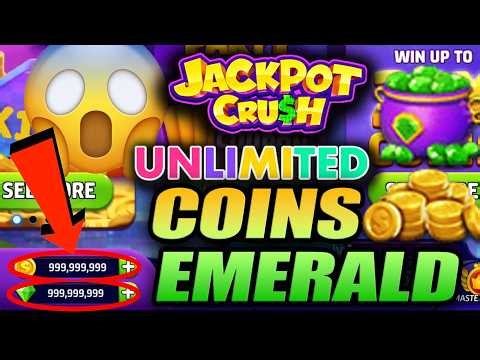 Jackpot Crush Hack - Get Unlimited Free Coins & Emerald!