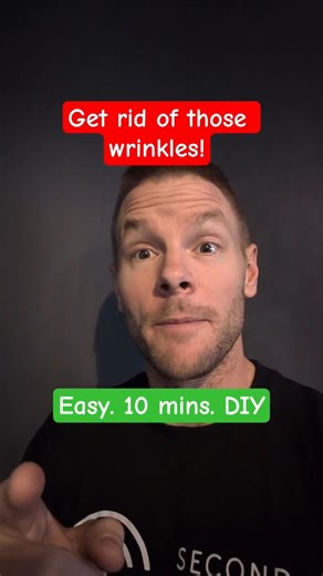 Easiest method to get rid of those impact screen wrinkles! #golfsimulator #golfsim #swingyard