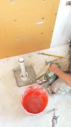 56K views · 326 reactions | Concrete repair for a shower  #diy #tile #bathroomremodel #bathroomremodelingteacher #homeimprovement #shower #facebookreels #howto #concrete | Bathroom Remodeling Teacher | Facebook