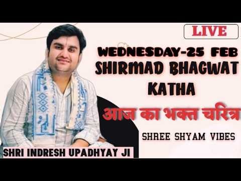 🛑LIVE | HOLY UTSAV SPECIAL --SHRIMAD BHAGWAT KATHA 25 FEB | SHREE SHYAM VIBES