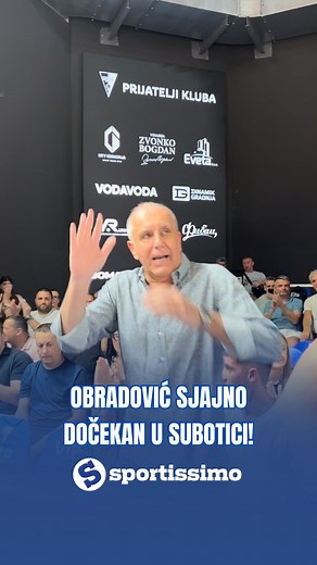 Omiljena pesma za Žoca! 🫡 Na finalnoj utakmici u Subotici između Spartaka i Partizana, trener crno-belih dočekan je uz njegovu omiljenu muzičku numeru. #tvojemestozasport #sportissimo #kkpartizan #partizan | Sportissimo.rs