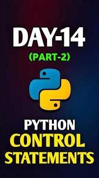“continue skips, pass just holds — Python control flow made simple ⚡” #python #continue #pass