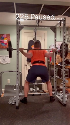 Paused Squats Head Explosion fun - Journey to 400