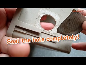 How to Fill Plastic Holes with Epoxy Glue
