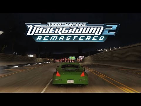 The NEED FOR SPEED UNDERGROUND 2 REMASTER in Unreal Engine 5 + Link