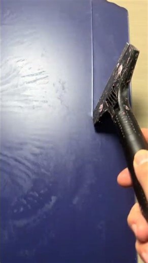 The Blue Love story is here#Scrape off the wax skin