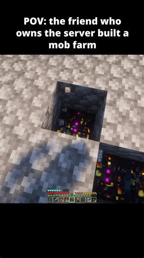 Is this mob farm my friend built in minecraft real?