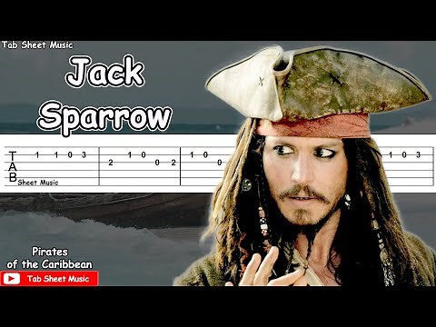 Pirates of the Caribbean - Jack Sparrow Guitar Tutorial