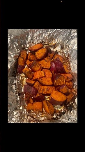 Roasted Japanese Sweet Potatoes 🍠🔥 | Crispy Outside, Soft & Sweet Inside