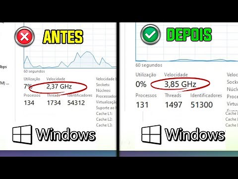 Como ATIVAR o MÁXIMO DESEMPENHO do seu PC/NOTEBOOK com WINDOWS !
