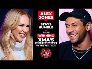 Alex Jones Stays Humble While Winning XMA's Male Performer of the Year 2025
