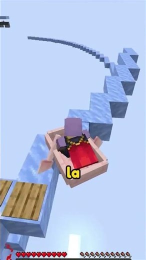 DRIFT CON BOTE EN MINECRAFT #minecraft #shorts