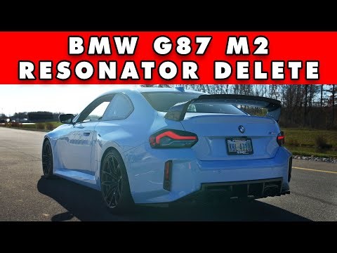 BMW G87 M2 Center Resonator Delete/X-Pipe Kit | ECS Product Highlight