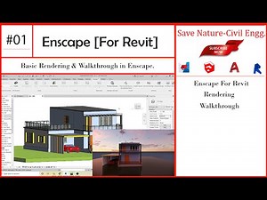 #01. Basic Rendering & Walkthrough in Enscape. | Enscape.