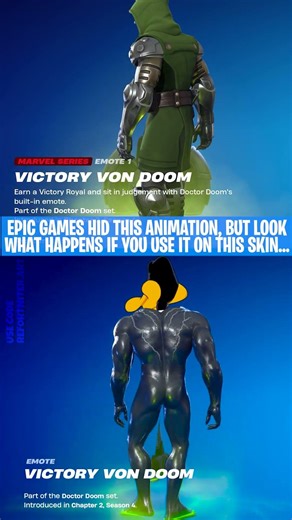 Daffy Duck Doing ICONIC Built-In Emotes in Fortnite! 😂 #shorts