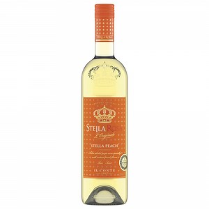 Stella Rosa Peach Semi-Sweet Moscato White Wine, 750ml Glass Bottle, Piedmont, Italy - Walmart.com