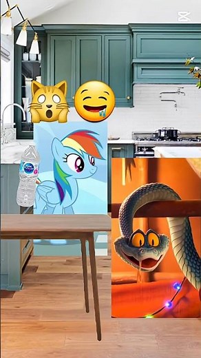 Gary De'Snake X Rainbow Dash In Kiss