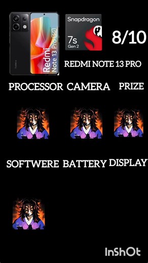 Rating your phone REDMI NOTE 13 PRO Comment which phone 📱 next#viral