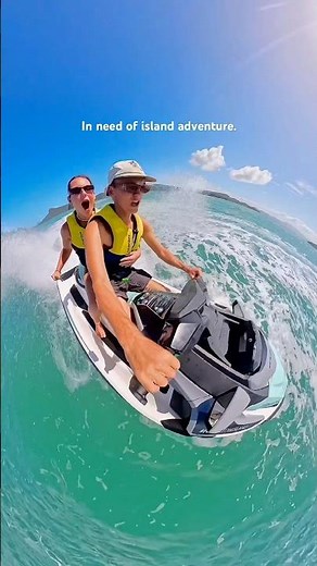 A little adrenaline in paradise 🌴🏎️🏁⛵ Adventure the #HamiltonIsland way! #Whitsundays #Australia