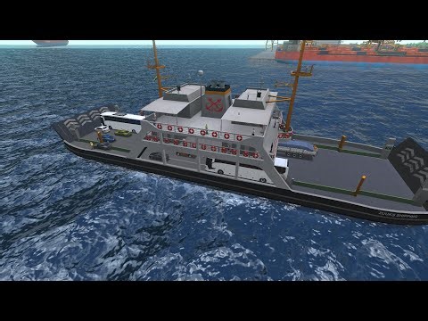 🚢 Realistic Ferry Boat Transport | Car, Bus & Truck Loading Simulation 2025