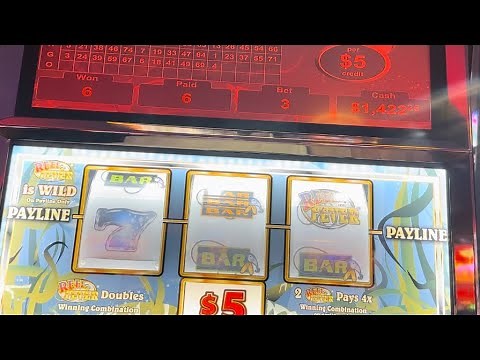 Reel Fever $15 max bet Jackpot. #winstar #choctaw #casino #slotmachines