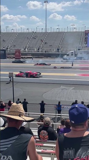 Sidnei Frigo vs Alex Laughlin 🔥 Pro Mod Burnout & Stage ⚡ NHRA 4-Wide Nationals 🏁 Charlotte NC