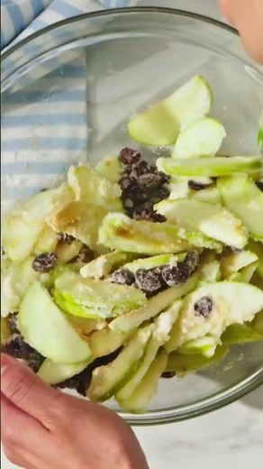 Bake Mouthwatering Apple Cranberry Cobbler with Krusteaz Pancake Mix