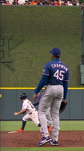 Evan Carter tracked it down! #ALCS