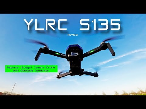 Beginner GPS Camera Drone with Obstacle Detection - YLRC S135 - Review