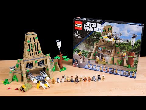 LEGO Star Wars Yavin 4 Rebel Base REVIEW | Set 75365