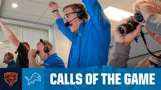 Go inside the Lions Radio Network booth with Dan Miller, Lomas Brown and T.J. Lang to hear all the big calls from the Detroit Lions' 52-21 win over the Chicago Bears during Week 2 of the 2025 NFL Season. | Detroit Lions