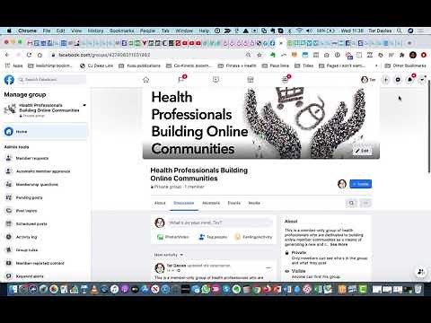 How to add or edit your Facebook Group Settings