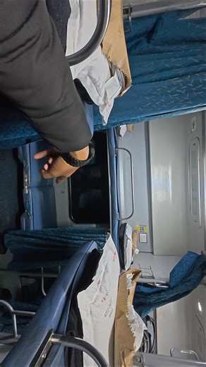 Duronto Express 2AC Coach Inside View 🔥 12214 | Indian Railways #railway #railfan #travel #shorts