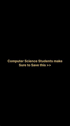 Computer Science Students 🚨Save This Before It’s Too Late! #tech #computerskills #techskills #shorts