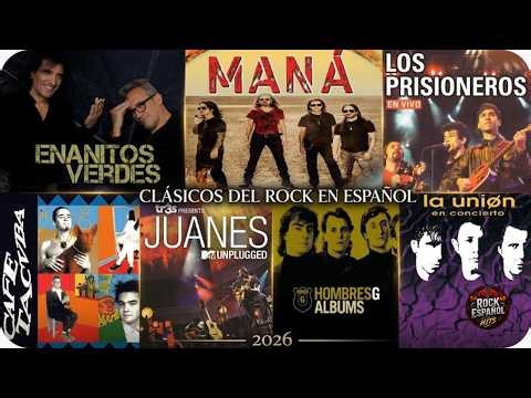 Rock En Español De Los 80 Y 90 Los Mejores Exitos De Cien Por Ciento Clasicos Inolvidables