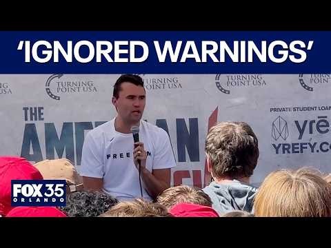 Charlie Kirk's family says UVU security failed