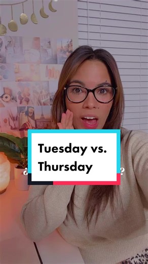 Tuesday vs. Thursday: How to Differentiate