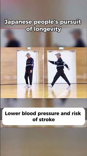 This is the way how Japanese people's pursuit of longevity