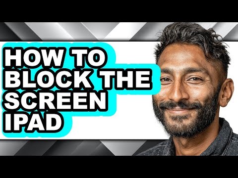How to Block the Screen Ipad (only Way)