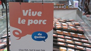 À partir de jeudi, les épiceries IGA ne vendront que du porc québécois. Une initiative qui plaît aux producteurs et aux consommateurs. Les détails ➡ rc.ca/R62Rtg | ICI Québec