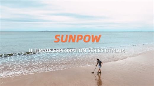 SUNPOW Metalldetektor 2025 Neu – 5 Modi Profi für Erwachsene, Pinpointer, IP68 wasserdichte 30 cm Suchspule, 2X HD-LCD Display, DSP-Chip, Verstellbarer Schaft, Robuste Spiralstruktur, Komplettes Set