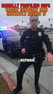 I m Not Sitting Down!” Man Stands His Ground as Cops Cross the Line