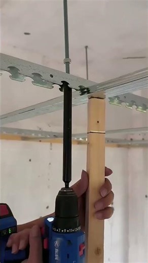 Installing Ceiling Grid Structure
