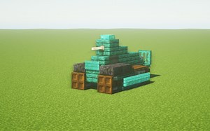 【我的世界】法国雷诺FT17轻型坦克载具教程（1.5：1比例）