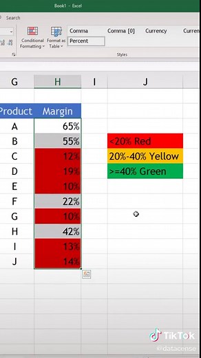 Background color based on Value#excel #exceltricks #microsoftexcel #exceltips #excelpro #spreadsheet #conditionalformatting