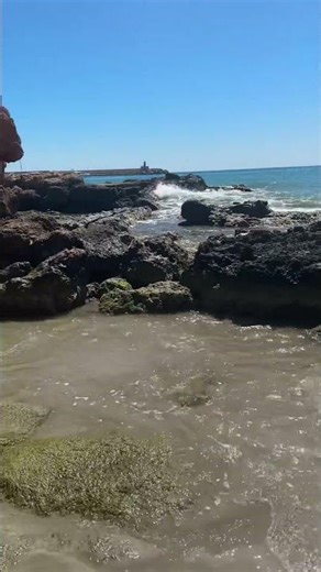Beautiful beach in Calp 🌊☀️ #calp #eurosummer #travel #spain #beach