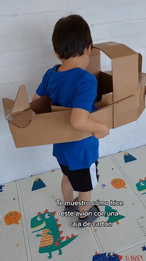 Cómo hacer un avión de cartón: manualidades para niños