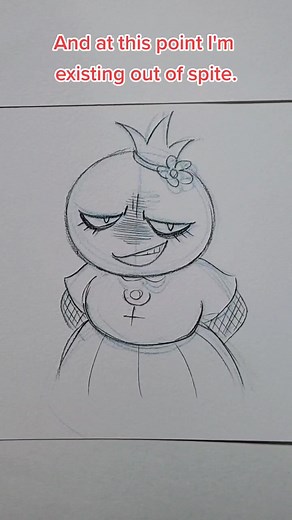 Pomegranate Girl vs. Green Apple | Character Art OCs