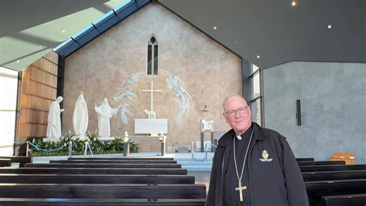 One of the best places in the world to make a retreat is the Shrine of Knock. Jesus remains really and truly with us in the Lamb of the God, the Holy Eucharist sacrified in every Mass. I can never get enough of the message of Knock, and I'm grateful I had a chance to talk to you about it. @thegnewsroom